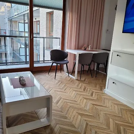 公寓 Floks Apartament 格但斯克