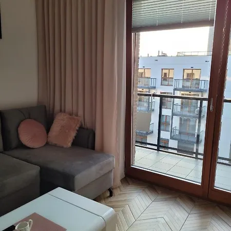 公寓 Floks Apartament 格但斯克